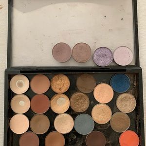 MAC and Makeup Geek shadows